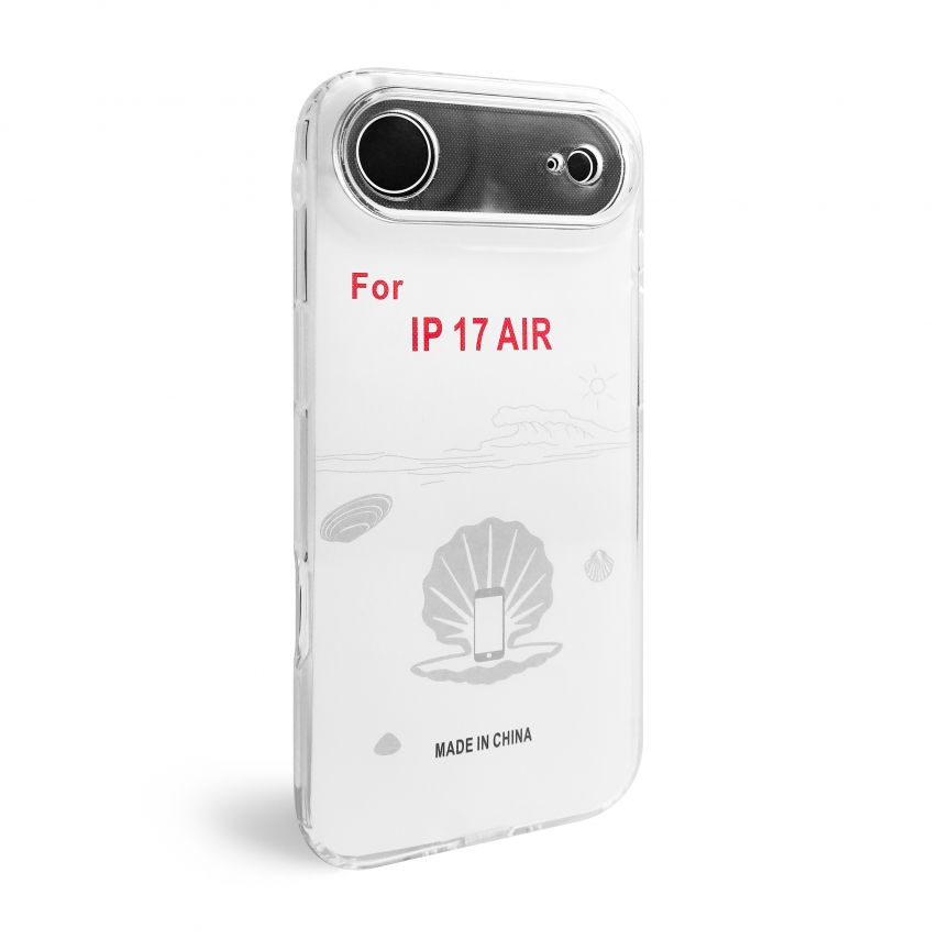 Чохол силіконовий KST для Apple iPhone 17 Air прозорий