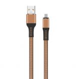 Кабель USB WALKER C750 Lightning brown - купить за 77.71 грн в Киеве, Украине
