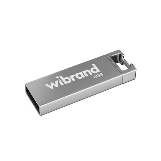 Флеш-память USB Wibrand Chameleon 8GB USB 2.0 silver - купить за 164.28 грн в Киеве, Украине