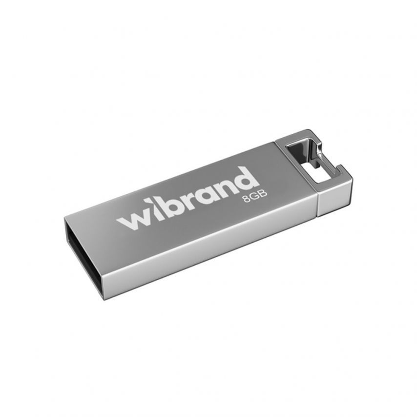 Флеш-пам'ять USB Wibrand Chameleon 8GB USB 2.0 silver