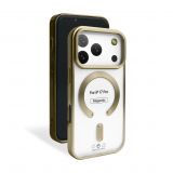 Чехол с функцией MagSafe для Apple iPhone 17 Pro gold (03) матовый