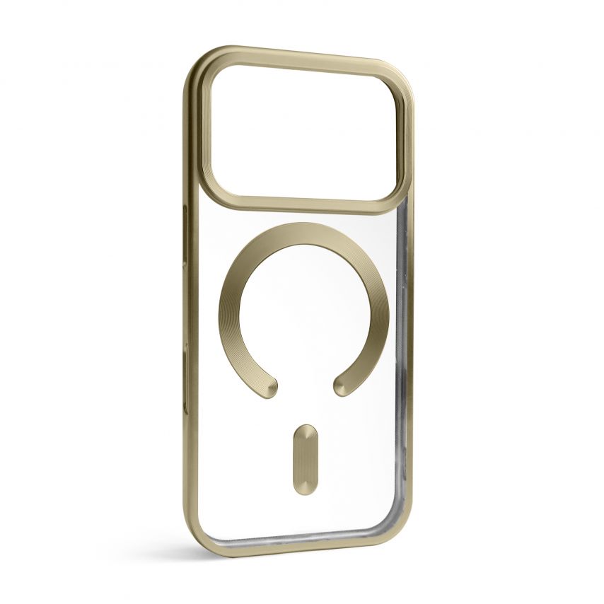 Чехол с функцией MagSafe для Apple iPhone 17 Pro gold (03) матовый