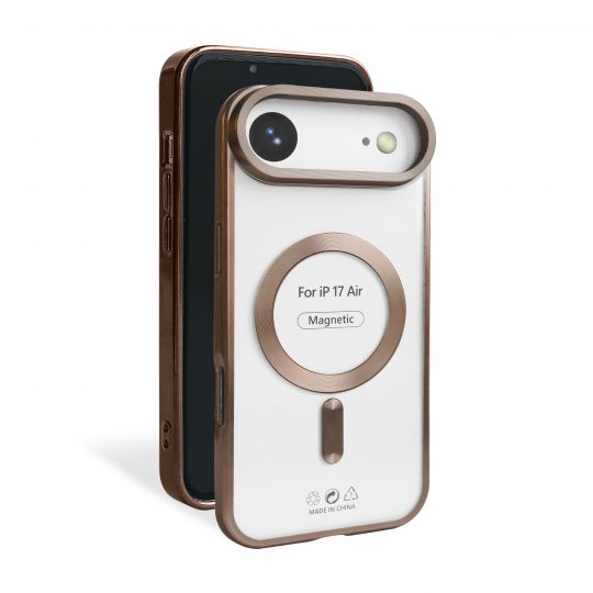 Чохол із функцією MagSafe для Apple iPhone 17 Air brown (13) матовий - купити за 221.50 грн у Києві, Україні