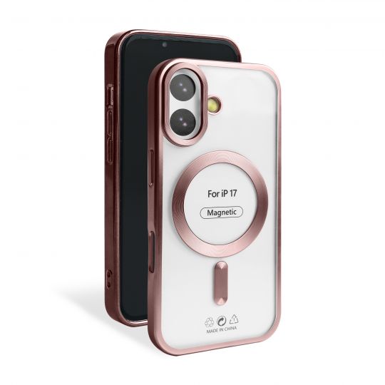 Чохол із функцією MagSafe для Apple iPhone 17 pink (06) матовий - купити за 221.50 грн у Києві, Україні