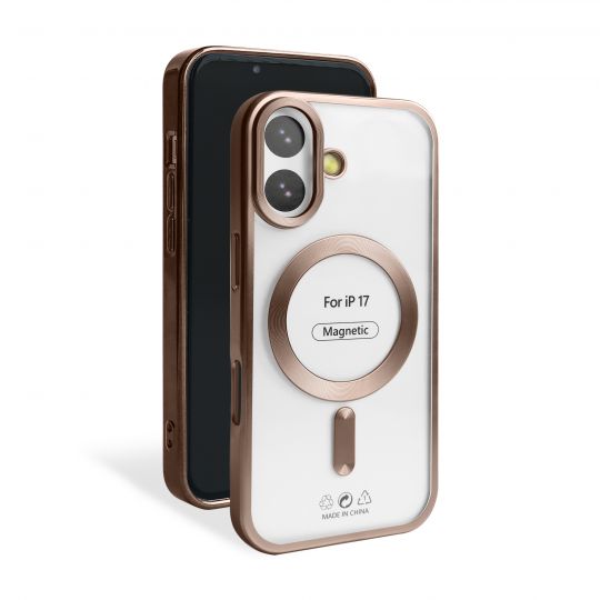 Чохол із функцією MagSafe для Apple iPhone 17 brown (13) матовий - купити за 221.50 грн у Києві, Україні