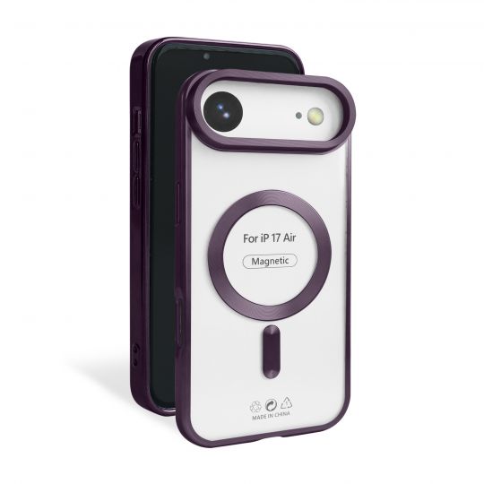 Чохол із функцією MagSafe для Apple iPhone 17 Air violet (02) матовий - купити за 221.50 грн у Києві, Україні