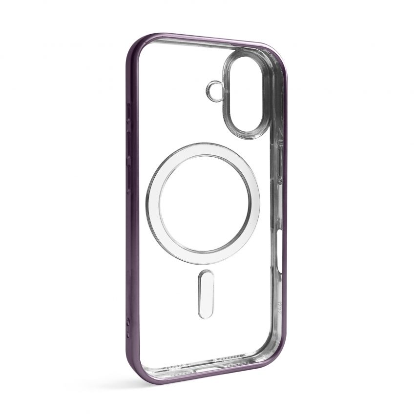 Чехол с функцией MagSafe для Apple iPhone 17 Air violet (02) матовый