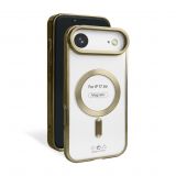 Чехол с функцией MagSafe для Apple iPhone 17 Air gold (03) матовый
