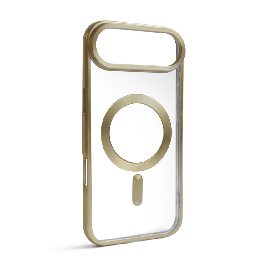Чехол с функцией MagSafe для Apple iPhone 17 Air gold (03) матовый