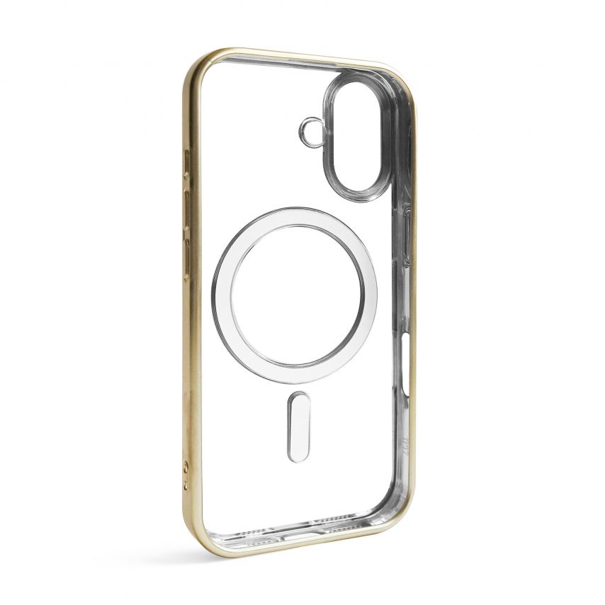 Чехол с функцией MagSafe для Apple iPhone 17 Air gold (03) матовый