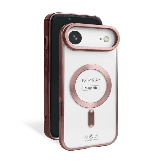 Чехол с функцией MagSafe для Apple iPhone 17 Air pink (06) матовый - купить за 221.50 грн в Киеве, Украине