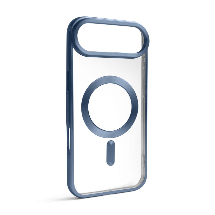 Чехол с функцией MagSafe для Apple iPhone 17 Air dark blue (07) матовый