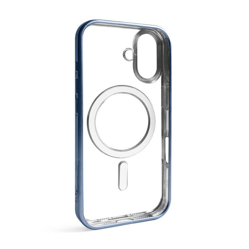 Чехол с функцией MagSafe для Apple iPhone 17 Air dark blue (07) матовый