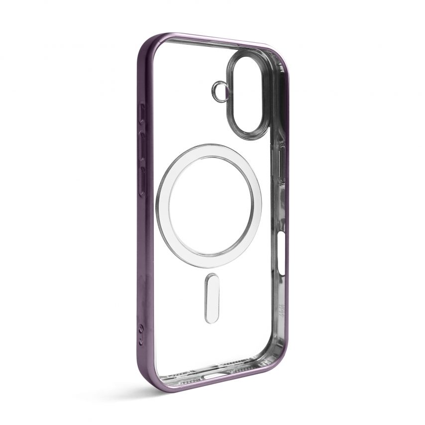 Чехол с функцией MagSafe для Apple iPhone 17 violet (02) матовый