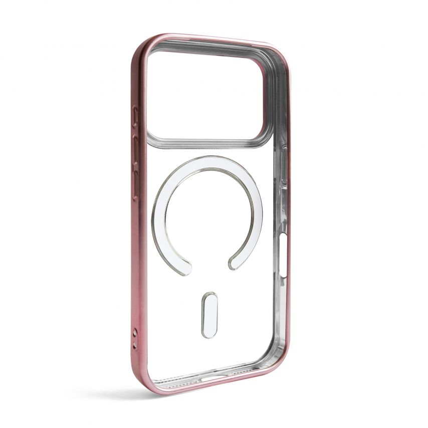 Чохол із функцією MagSafe для Apple iPhone 17 Pro pink (06) матовий