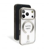 Чехол с функцией MagSafe для Apple iPhone 17 Pro grey (12) матовый