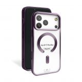 Чехол с функцией MagSafe для Apple iPhone 17 Pro Max violet (02) матовый