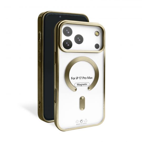 Чохол із функцією MagSafe для Apple iPhone 17 Pro Max gold (03) матовий - купити за 221.50 грн у Києві, Україні