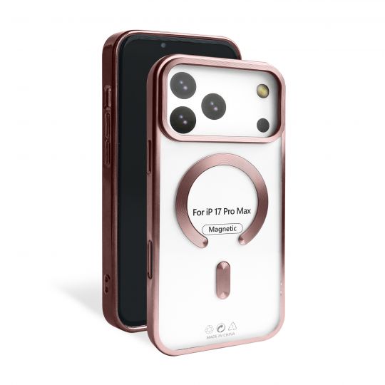 Чохол із функцією MagSafe для Apple iPhone 17 Pro Max pink (06) матовий - купити за 221.50 грн у Києві, Україні