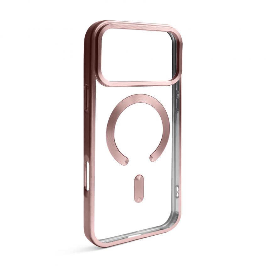 Чохол із функцією MagSafe для Apple iPhone 17 Pro Max pink (06) матовий