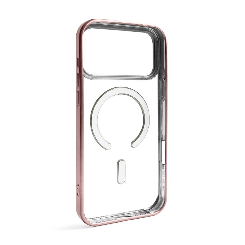 Чохол із функцією MagSafe для Apple iPhone 17 Pro Max pink (06) матовий