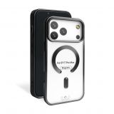 Чехол с функцией MagSafe для Apple iPhone 17 Pro Max black (09) матовый