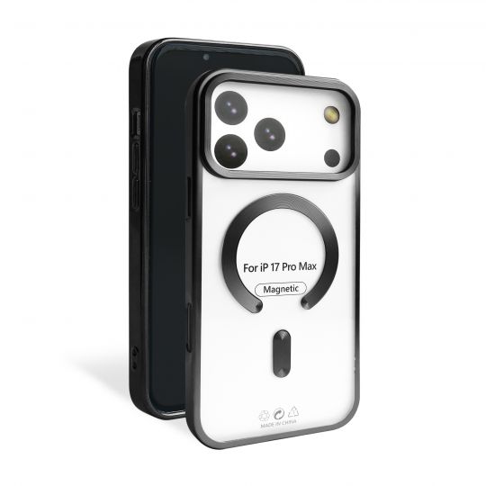 Чохол із функцією MagSafe для Apple iPhone 17 Pro Max black (09) матовий - купити за 221.50 грн у Києві, Україні