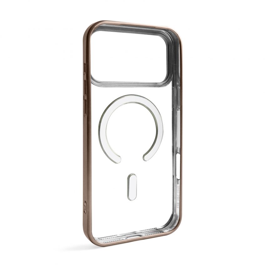 Чохол із функцією MagSafe для Apple iPhone 17 Pro Max brown (13) матовий