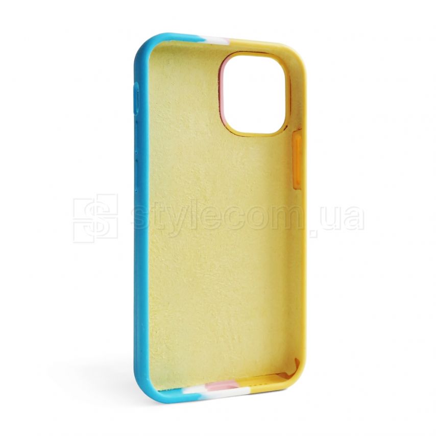 Чехол Silicone Case полосатый для Apple iPhone 11 Pro Max (цвет 6)