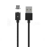 Кабель USB DM-M15 Micro Magnetic black - купити за 168.00 грн у Києві, Україні