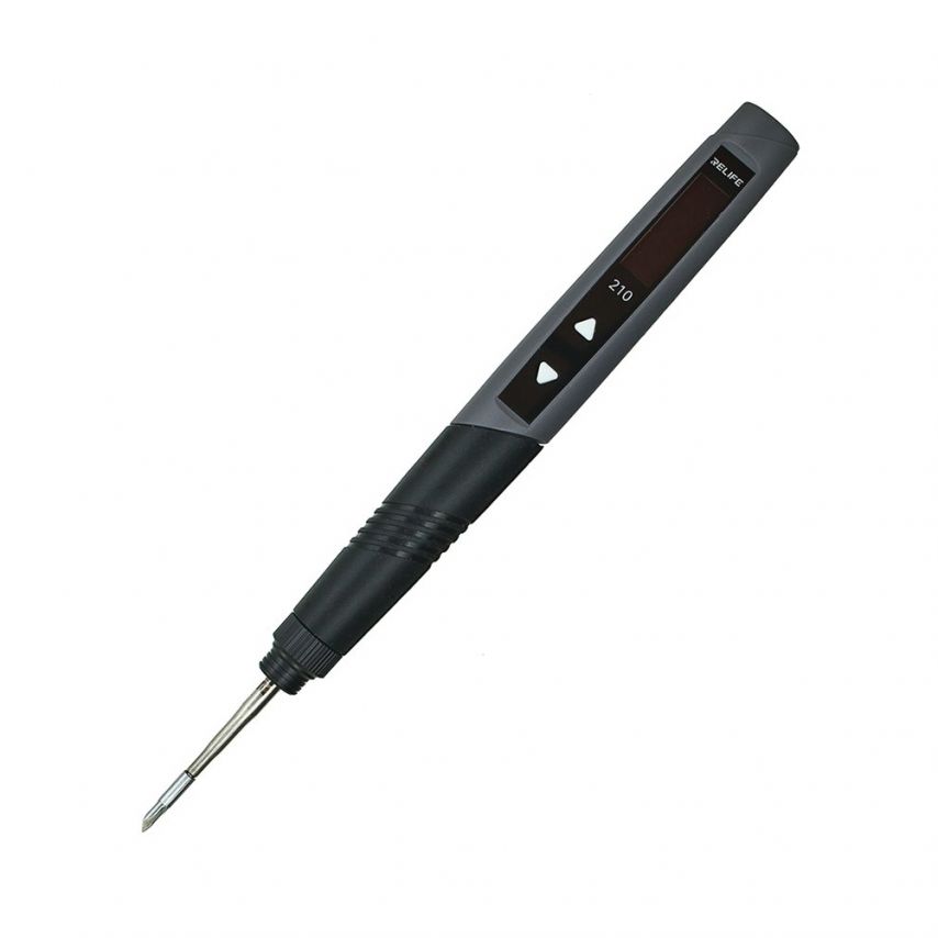 Паяльник Relife 210 (прецизионный, портативный, Type-C, 9-12V, 60W, регулировка t 80-420 ℃)
