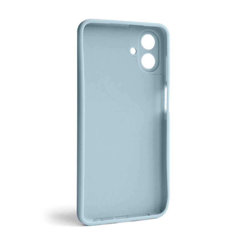 Чехол Full Silicone Case для Samsung Galaxy A07/A075 (2025) light blue (05) (без логотипа)