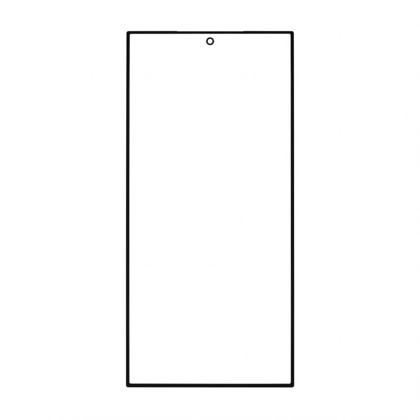 Скло дисплея для переклеювання Samsung Galaxy S24 Ultra/S928 (2024) з OCA-плівкою black Original Quality