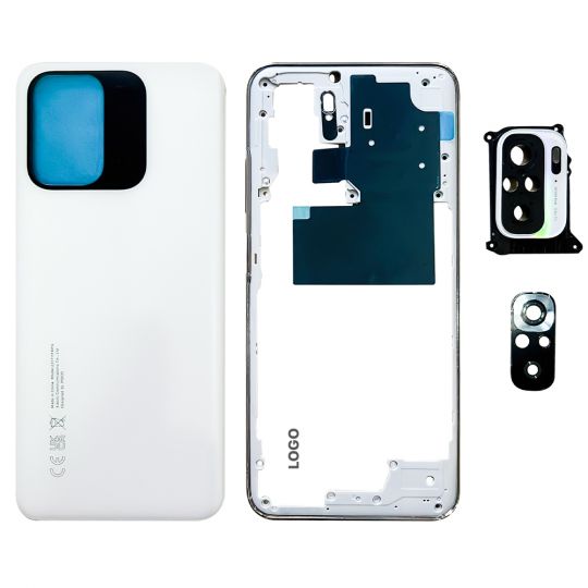 Корпус для Xiaomi Росо M5S зі склом камери white High Quality - купити за 333.74 грн у Києві, Україні