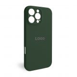 Чохол Full Silicone Case для Apple iPhone 16 Pro Max atrovirens (54) закрита камера
