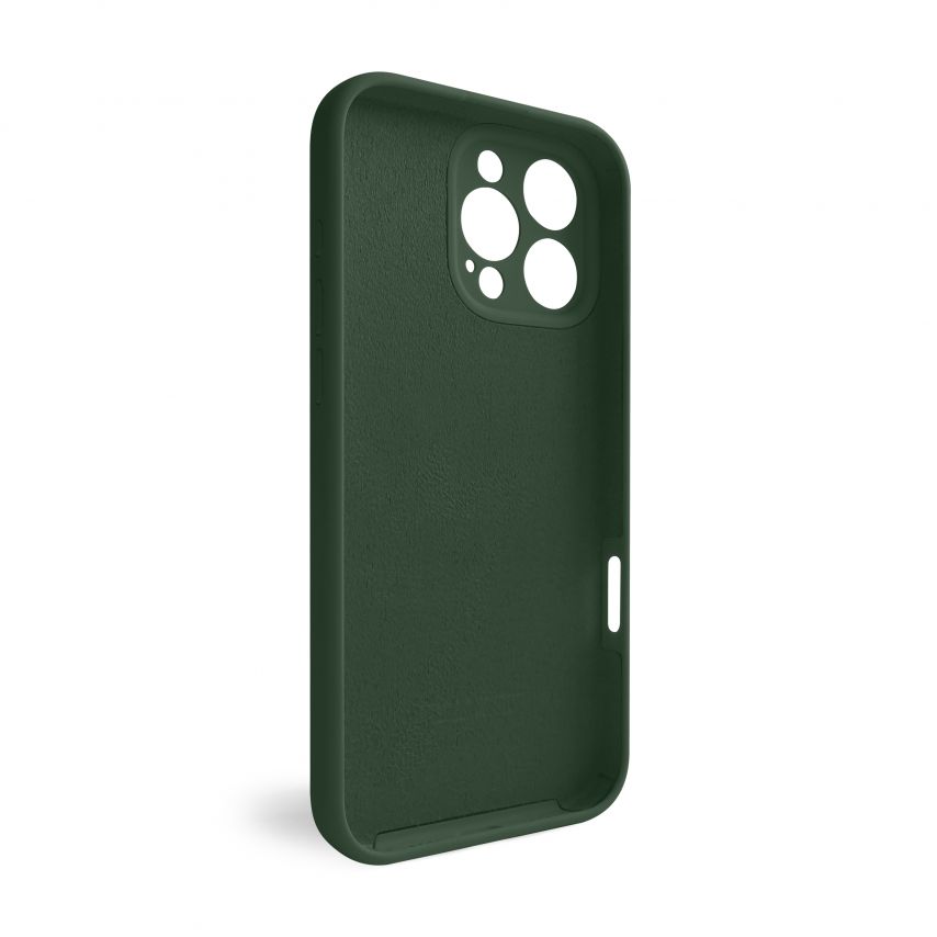 Чохол Full Silicone Case для Apple iPhone 16 Pro Max atrovirens (54) закрита камера