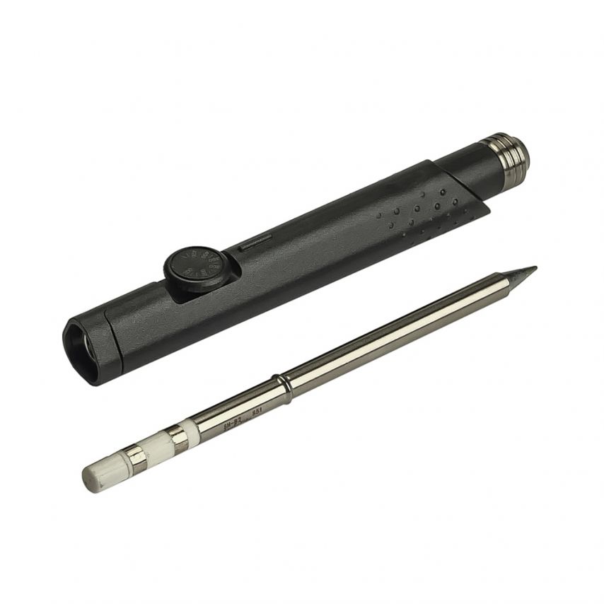 Паяльник SH72 (портативний, 12-24V, 65W, регулювання t 220-420℃)
