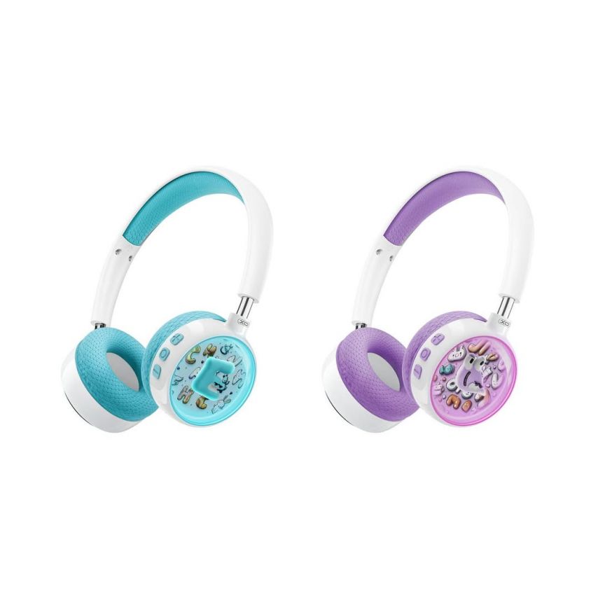 Детские наушники Bluetooth XO BE57 purple