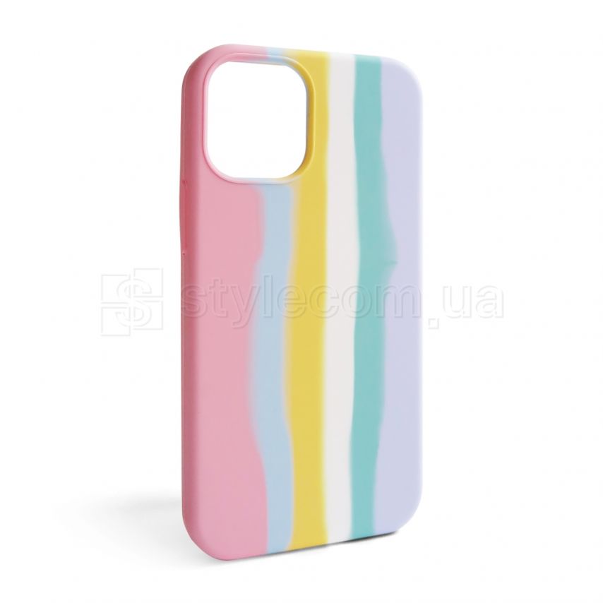 Чехол Silicone Case полосатый для Apple iPhone 12 mini (цвет 2)