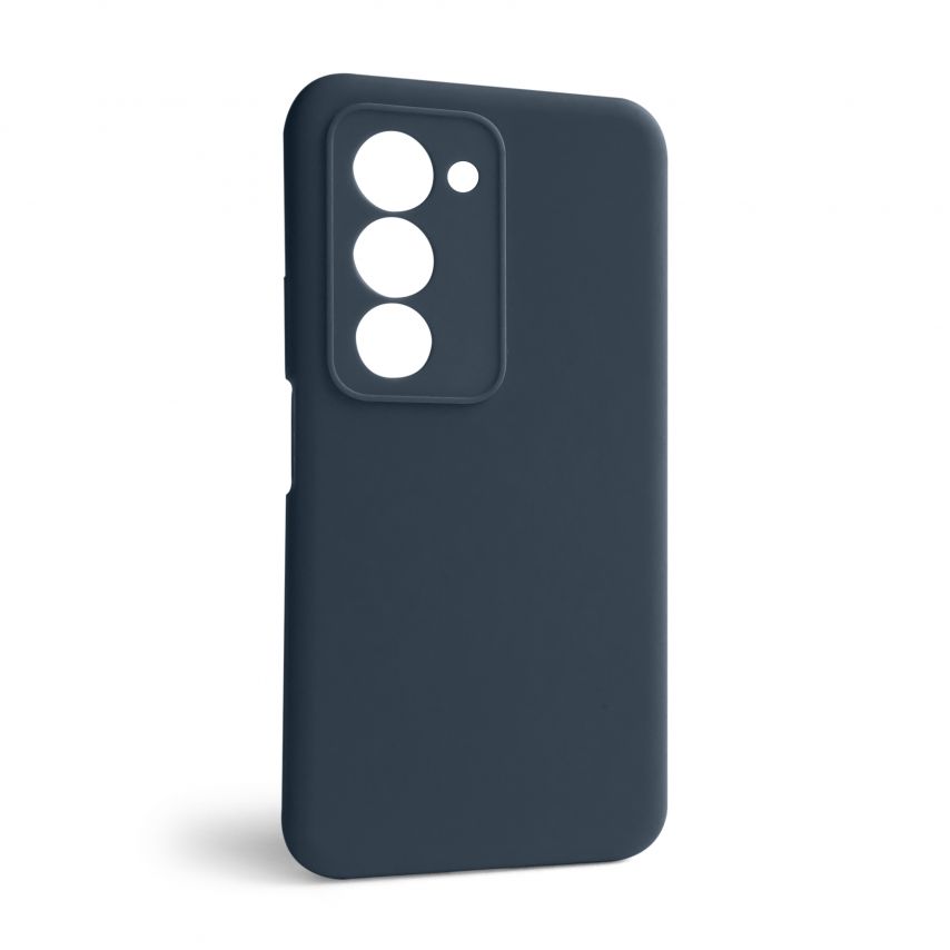 Чехол Full Silicone Case для Xiaomi Redmi 15 4G dark blue (08) (без логотипа)