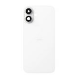 Задняя крышка для Apple iPhone 16 Plus с рамкой и стеклом камеры White Titanium Original Quality