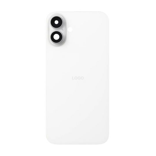 Задня кришка для Apple iPhone 16 Plus з рамкою і склом камери White Titanium Original Quality - купити за 589.19 грн у Києві, Україні