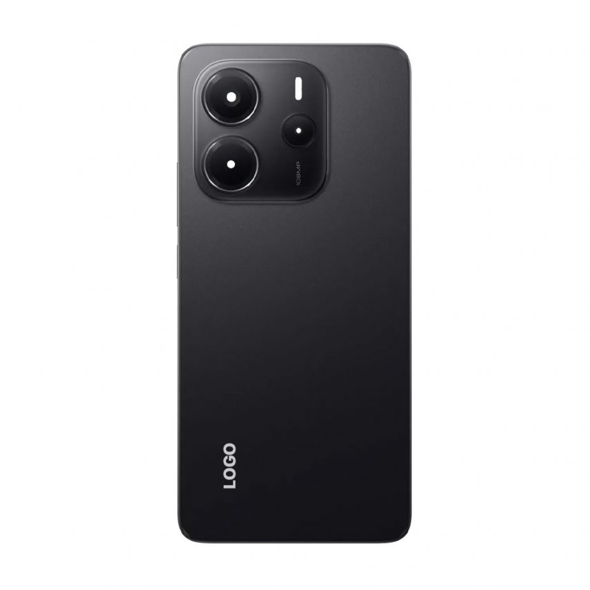 Задняя крышка для Xiaomi Redmi Note 14 4G со стеклом камеры black Original Quality
