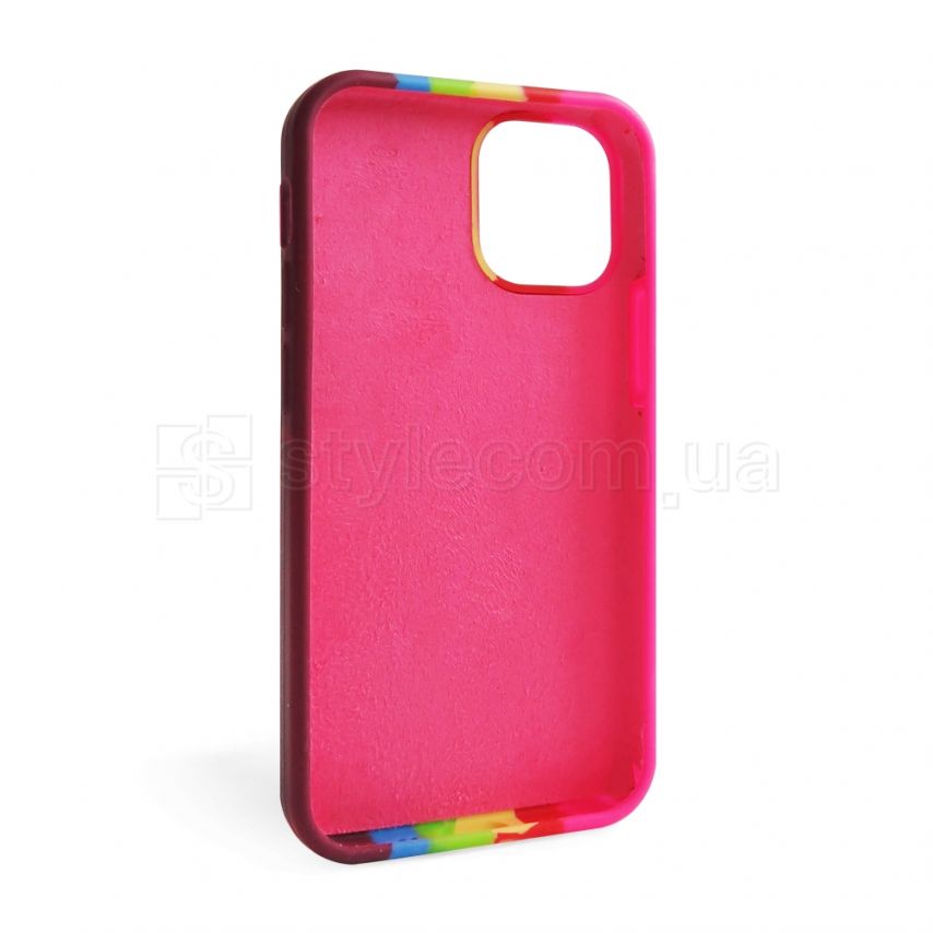 Чехол Silicone Case полосатый для Apple iPhone 12 mini (цвет 8)