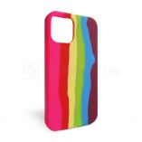 Чехол Silicone Case полосатый для Apple iPhone 12 mini (цвет 8) - купить за 189.00 грн в Киеве, Украине