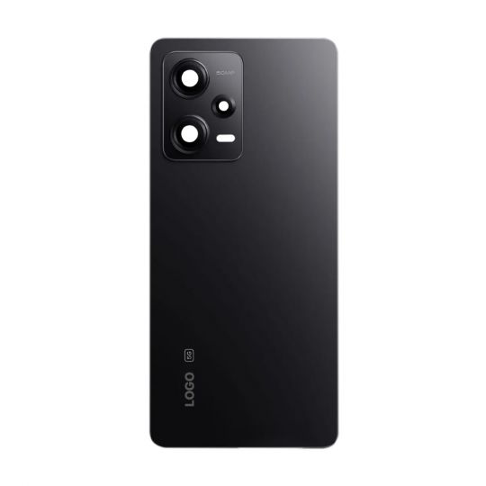 Задняя крышка для Xiaomi Redmi Note 12 Pro 5G со стеклом камеры black Original Quality