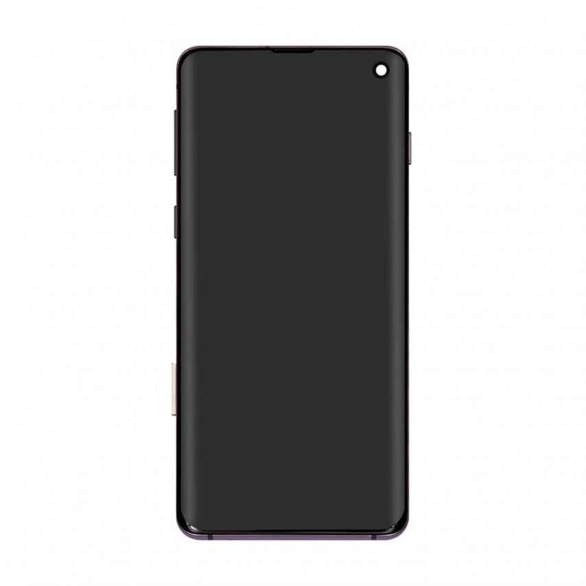 Дисплей (LCD) для Samsung Galaxy S10/G973 (2019) з тачскріном та рамкою black (Oled) Original Quality