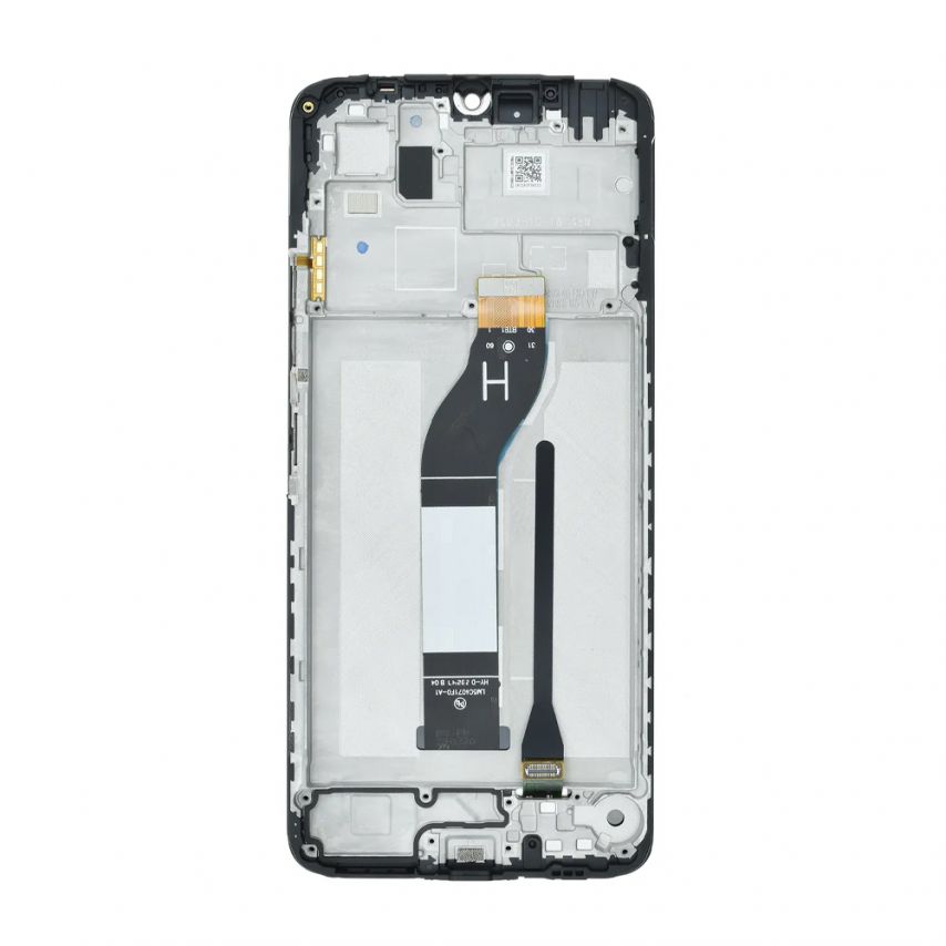 Дисплей (LCD) для Xiaomi Redmi 13C 4G,5G, Redmi 13R, Poco C65 с тачскрином и рамкой black (IPS) High Quality