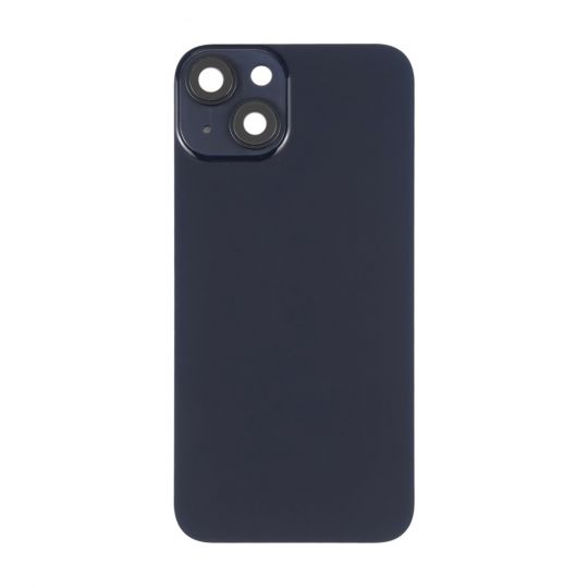 Задняя крышка Apple iPhone 14 (большой вырез под камеру) со стеклом и рамкой камеры midnight Original Quality - купить за 403.13 грн в Киеве, Украине