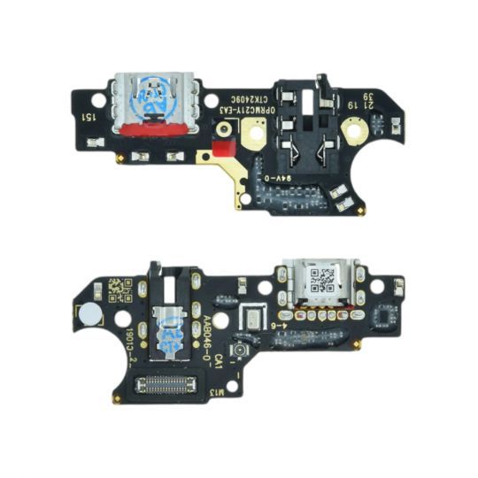 Шлейф (нижня плата) для Realme C3, 5i, C25Y, C3i, Narzo 10A з роз'ємом зарядки і мікрофоном High Quality - купити за 186.06 грн у Києві, Україні